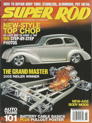 SUPER ROD 2002 JUNE - CHOP-A-TOP, TRIM REPAIRS, AVANTI, VIBE GT-R